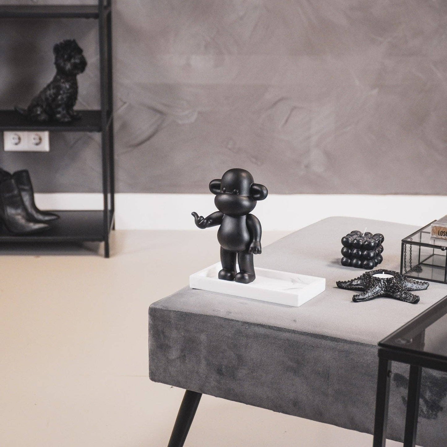 Figurine Singe Hang Loose 'La Légende' - Noir S