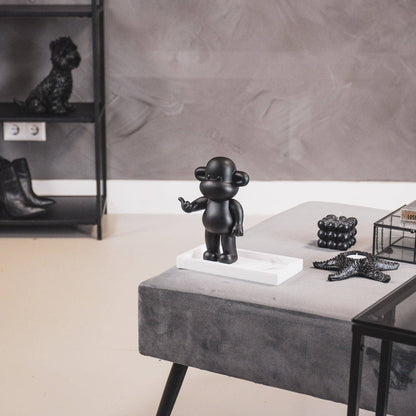 Figurine Singe Hang Loose 'La Légende' - Noir S