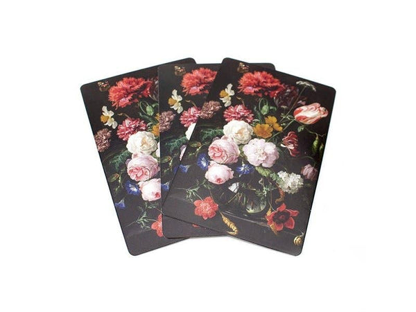 Jeu de cartes De Heem, vase avec fleurs