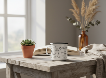 Tasse en émail - Bad Ass