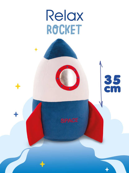 35cm Rocket Plush Cushion