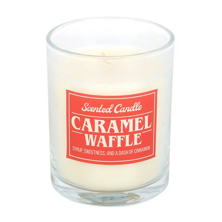 Bougie Parfumée au Caramel et à la Gaufre