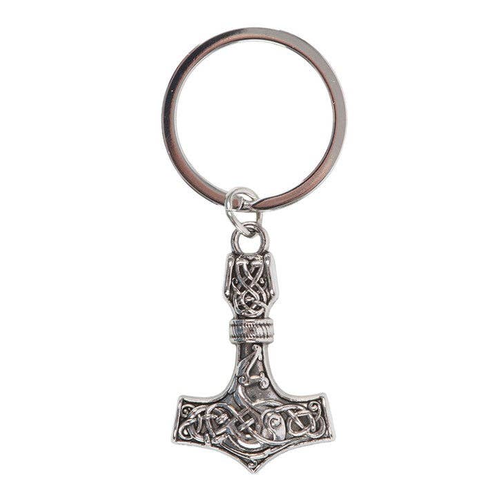 Viking Hammer Keychain - Mjölnir