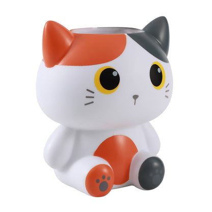 Porte-stylo 3D Orange Cat