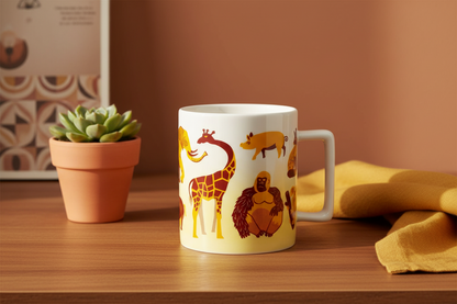 Mug Mammifères rétro (350 ml)