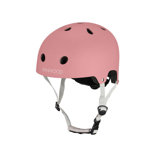 casque enfant eco framboise banwood