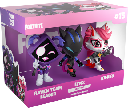 Raven Team Leader, Lynx & Kimiko Minitooz