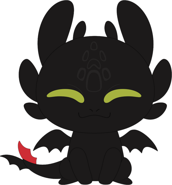 Toothless Keychain (5in)