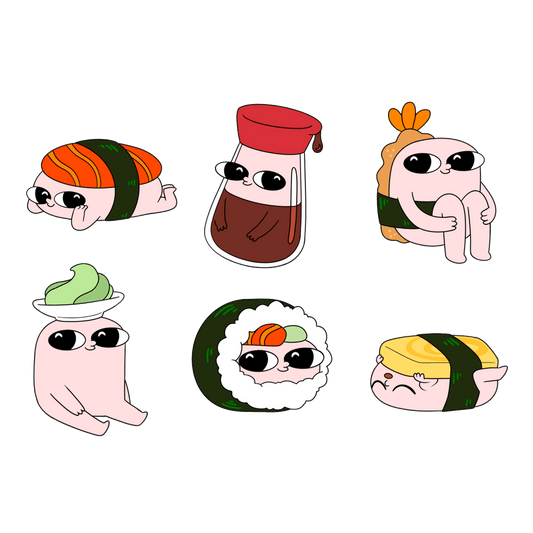 KetNipz Sushi Pin Set