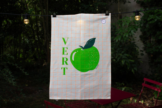 Apple Green Tea Towel