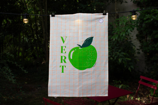 Torchon Vert Pomme