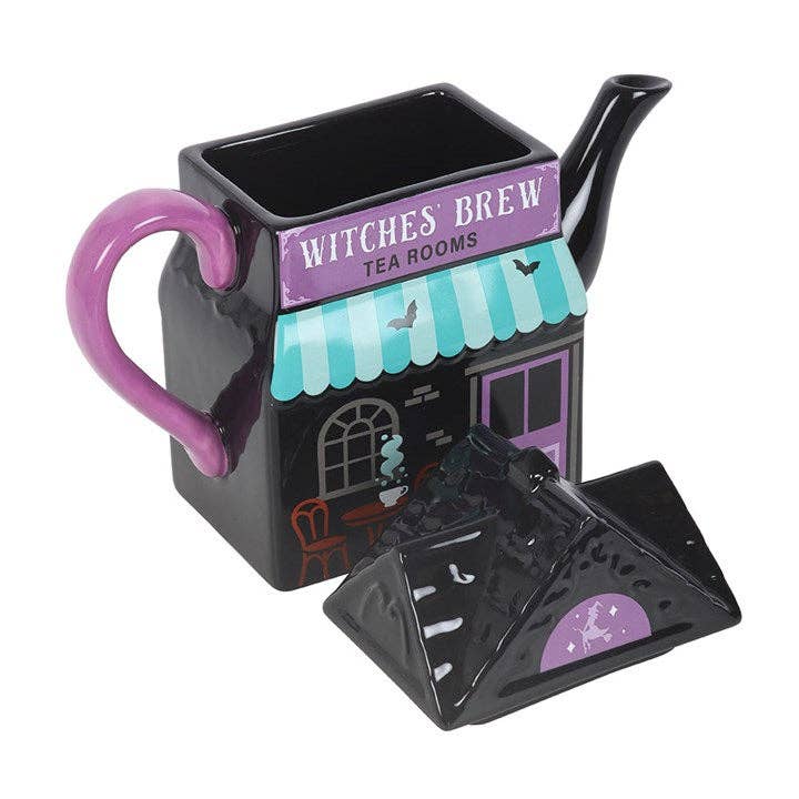 Witches' Brew Teahouse Halloween Teapot