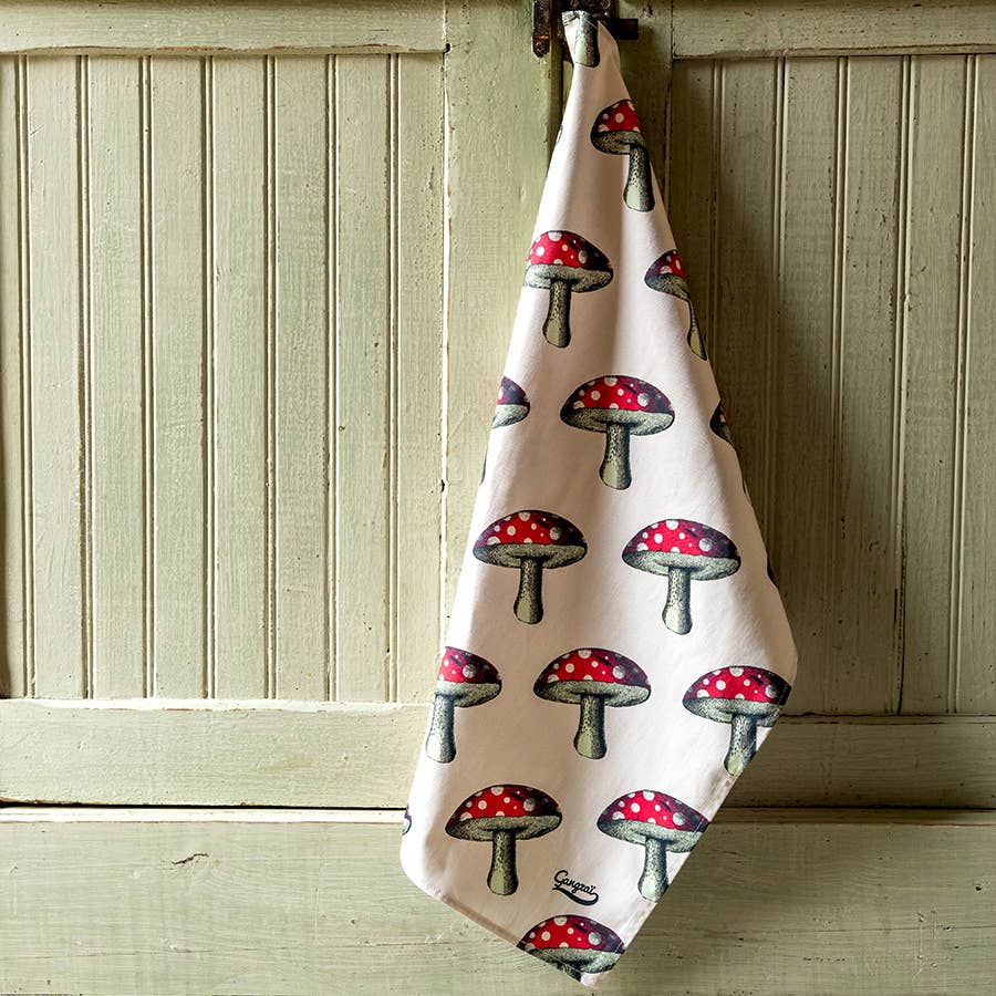 Mushroom Tea Towel