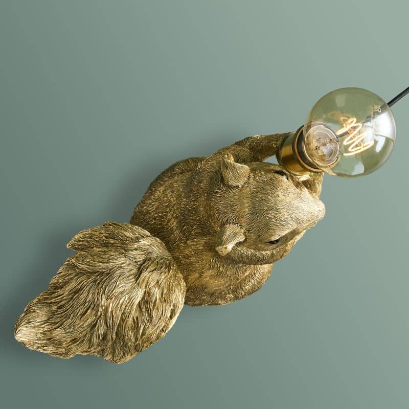 Lampe de table Eduard Eichhorn Or, 34,5 x 17 x 34 cm