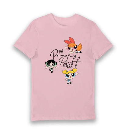 T-shirt adulte Powerpuff Girls multi-personnages