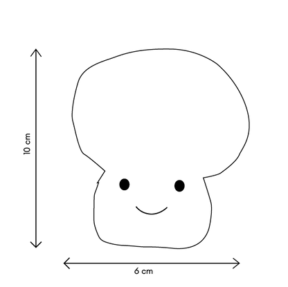 Pluche set met fruit en groenten - Tuinvrienden