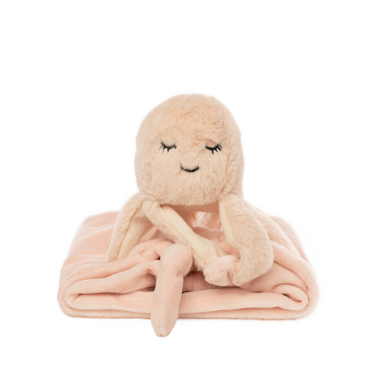 Doudou Poulpe - Rose