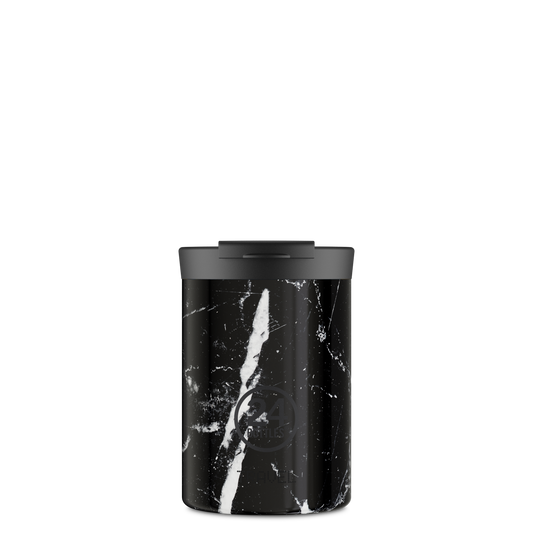 Travel Tumbler | Black Marble - 350 ml
