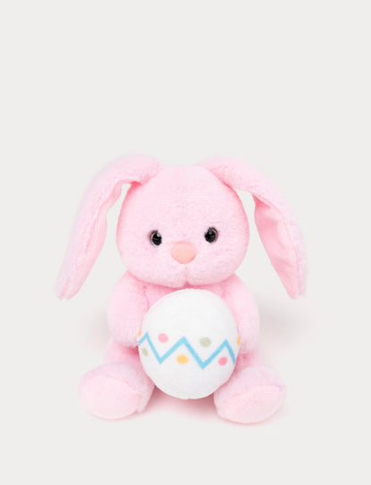 Trio de Peluches Lapins avec œufs de Pâques – Vue 2