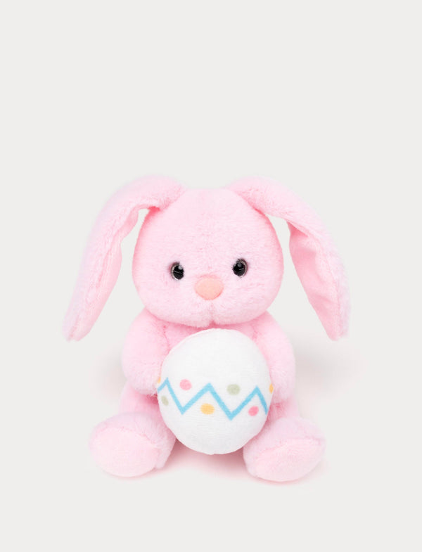 Trio de Peluches Lapins avec œufs de Pâques – Vue 2