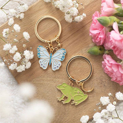 Porte-clés Papillon Luna