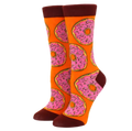 Chaussettes Oranges Donuts