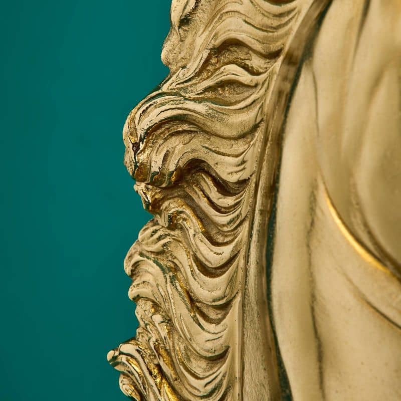 Lampe de table Cheval Or