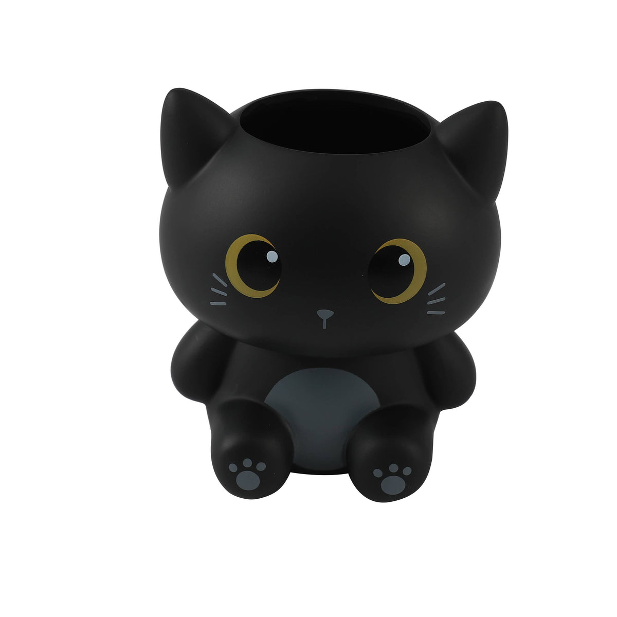 Porte-stylo 3D chat noir