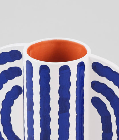 Vase « Petit papillon » - Bleu