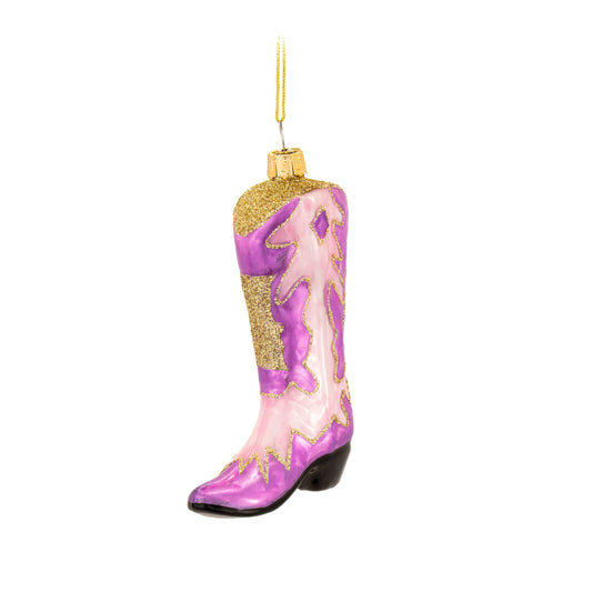 een bal in de vorm van een cowboylaars