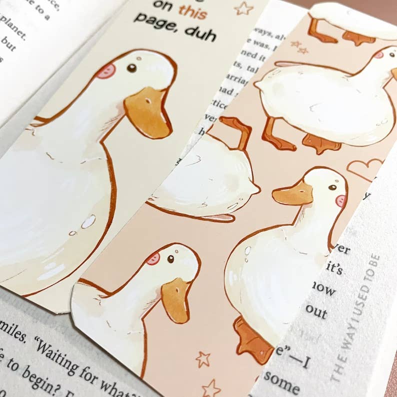 Marque Page Canard “Your on this Page”