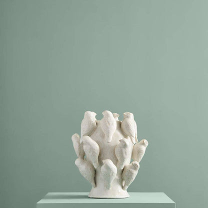 Vase M. Oisillon Blanc