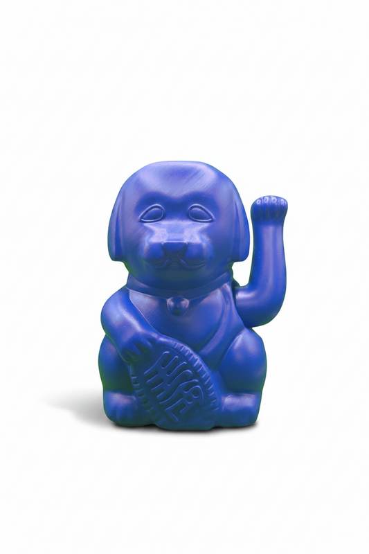 Chien Chanceux Bleu