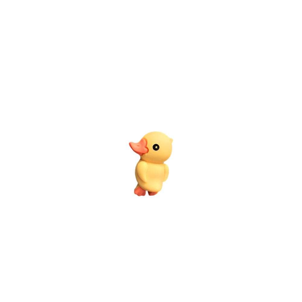 3D Yellow Duck Pins