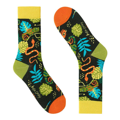 "Seamless" fun cotton socks. CAMALEON: Men 41-46