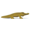 Figurine en Bois Animal de Safari - Crocodile