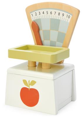 Tender Leaf Jour du Marché: ÉCHELLE DU MARCHÉ 11,5x9x18,5cm, en bois, en boîte 14,6x9,4x20,4cm, 3+