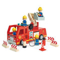 Camion de Pompier en Bois