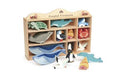 Set Figurines en Bois Animaux Marins