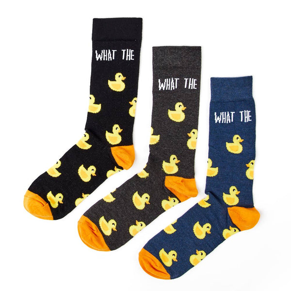 "What The Duck" eendensokken cadeauset