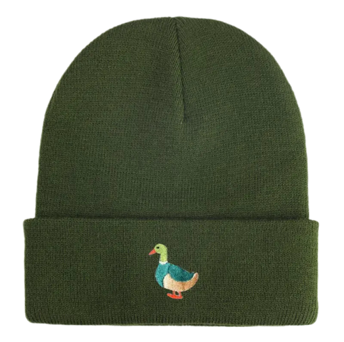 Bonnet Canard Colvert Brodé