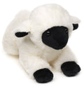 Peluche agneau noir et blanc