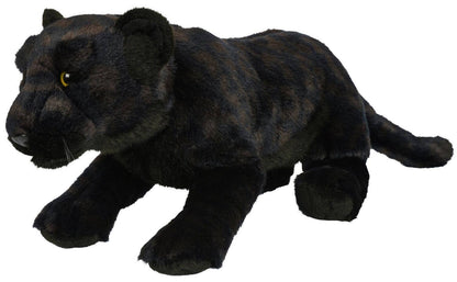 Peluche panthère noire couchée Uni Toys