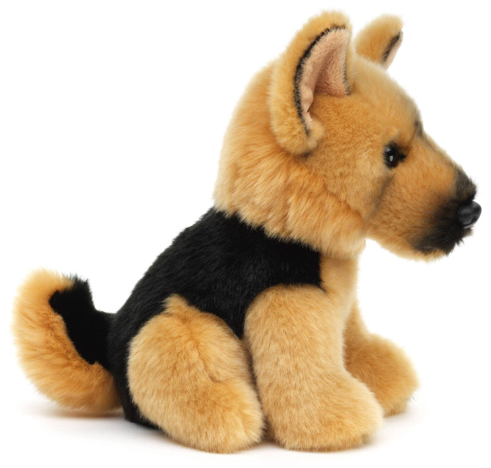 Peluche Berger Allemand, Assis - 19 cm (Hauteur)