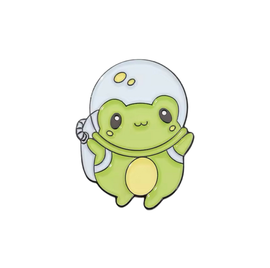pins grenouille astronaute