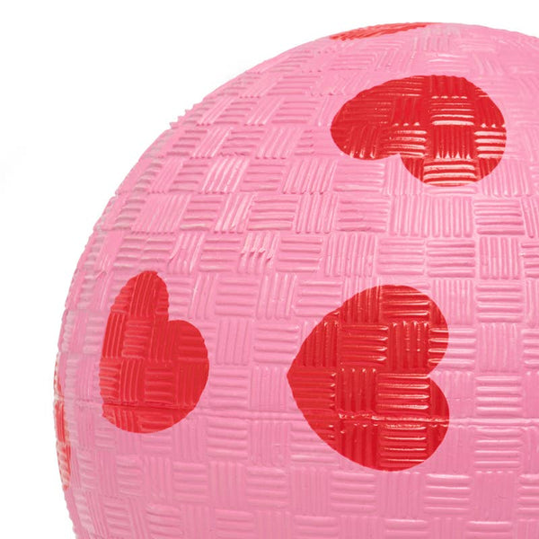 Kleine ballon met hartjes - roze