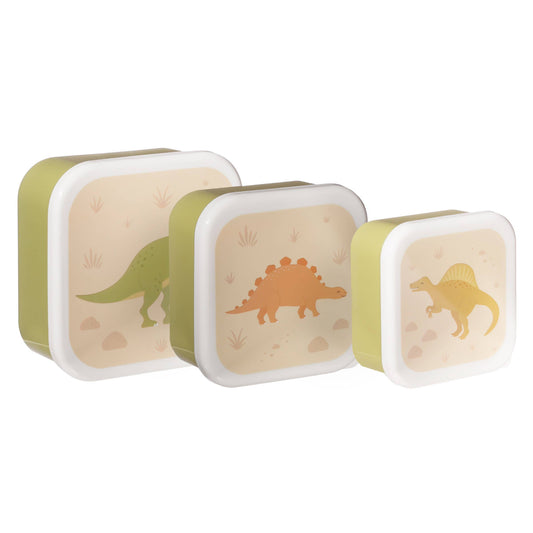 Dinosaurus Woestijn Lunchboxen - Set van 3