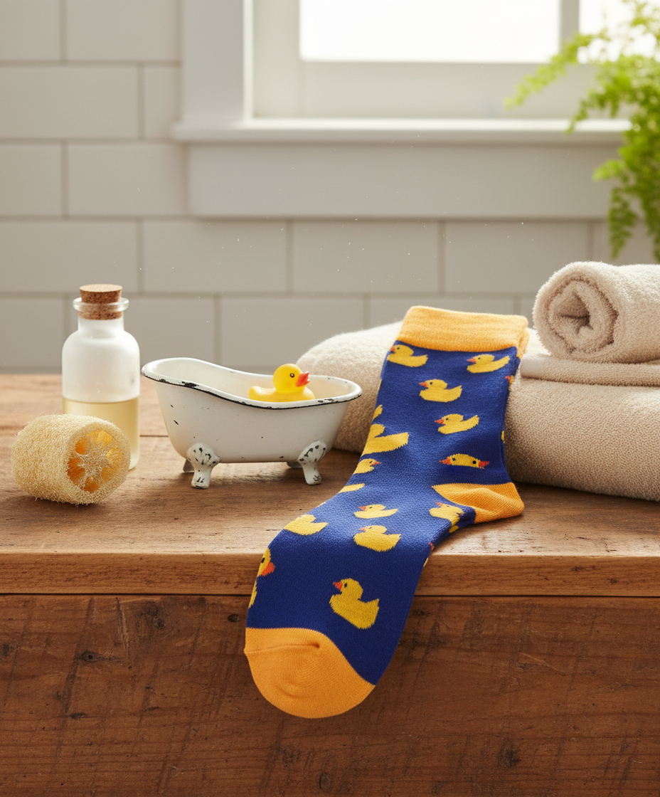 Chaussettes Canards "Rubber Ducks"