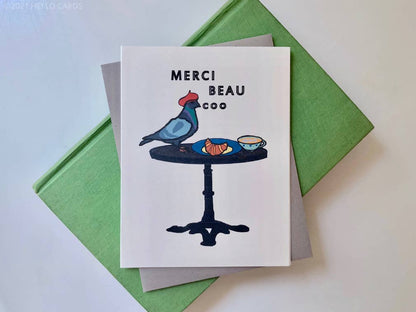 Thank you card “Thank you Beau Coo”