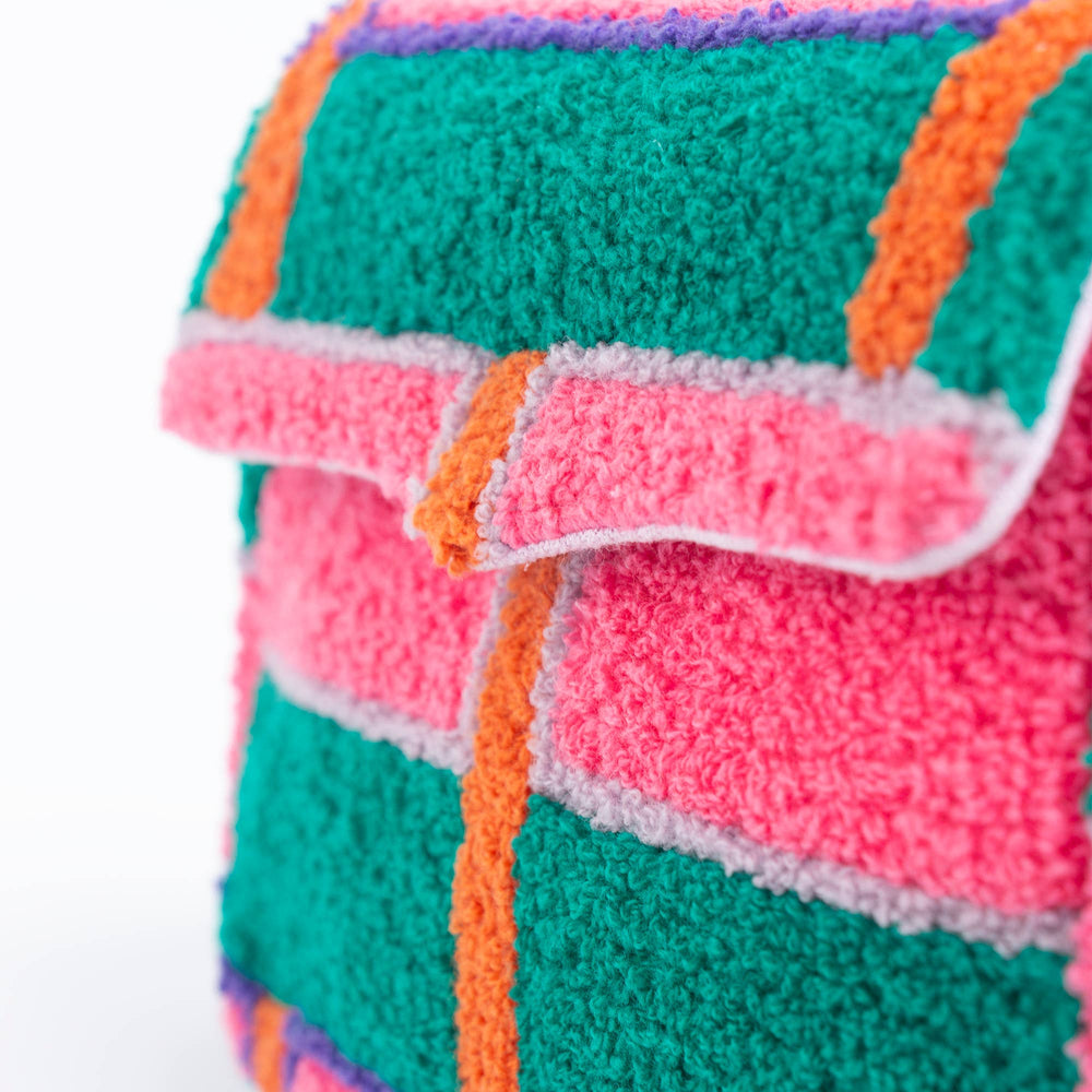 Rosa Schultertaschen mit gesteppten Details